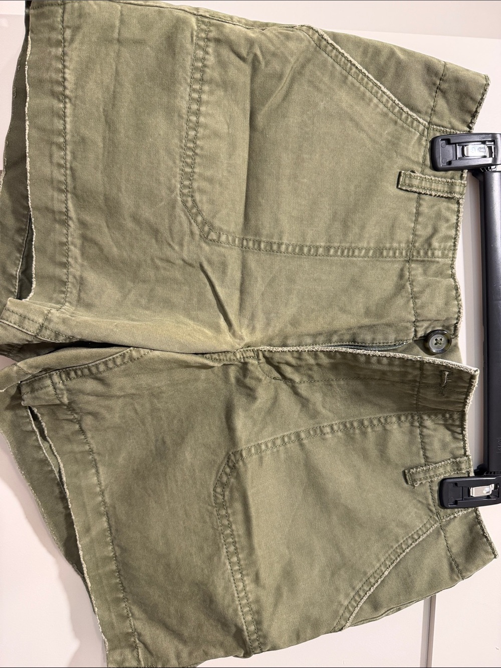 Old Navy Olive Green Cotton Shorts